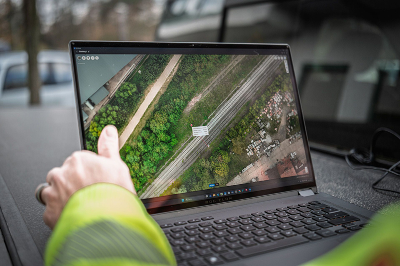 Drohnenvermessung Outdoor